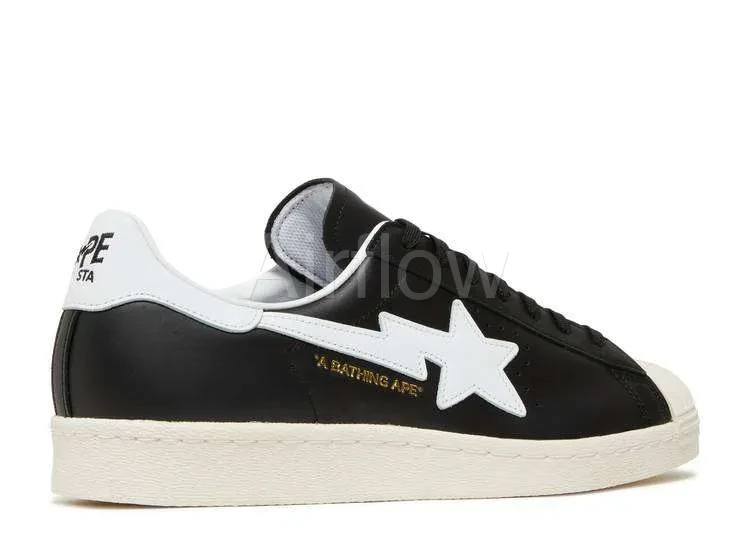 ADIDAS SUPERSTAR BAPE 'BLACK' 3