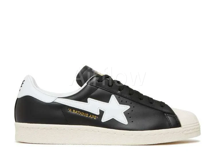 ADIDAS SUPERSTAR BAPE 'BLACK'