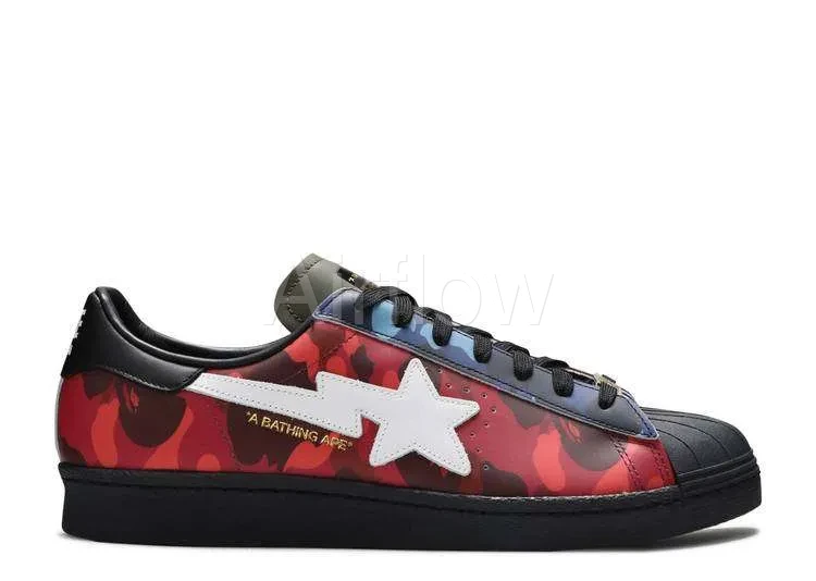 ADIDAS SUPERSTAR BAPE 'MIXED CAMO'