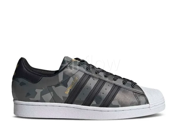 ADIDAS SUPERSTAR 'BLACK GOLD CAMO'