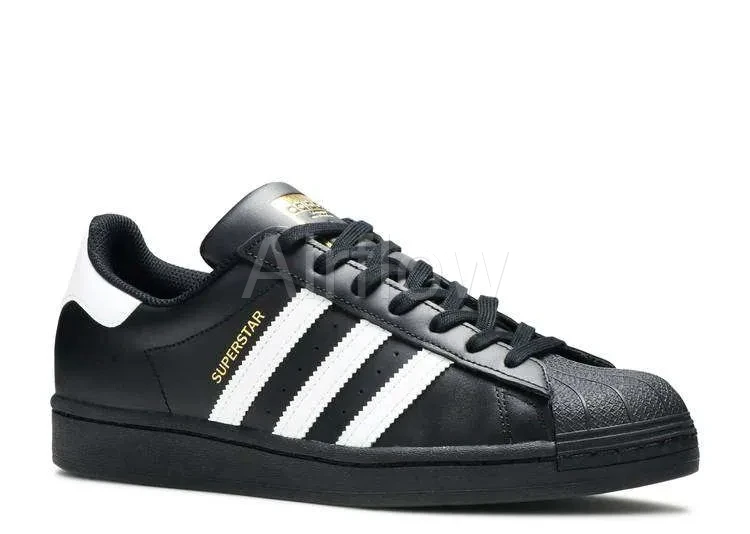 ADIDAS SUPERSTAR 'CORE BLACK WHITE' — vista 2