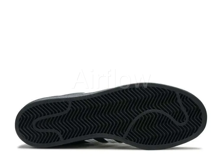 ADIDAS SUPERSTAR 'CORE BLACK WHITE' 4