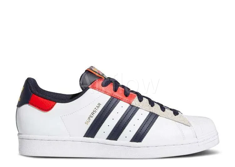 ADIDAS SUPERSTAR 'LEGEND INK RED'