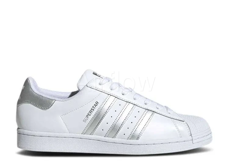 ADIDAS SUPERSTAR 'WHITE SILVER METALLIC'