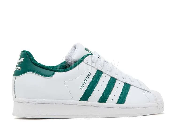 ADIDAS SUPERSTAR 'WHTIE COLLEGIATE GREEN' 3