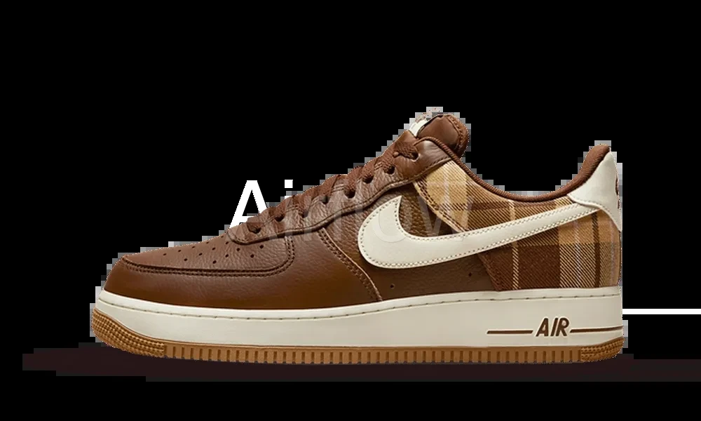 AF1 07 LX Low Brown Plaid Pack