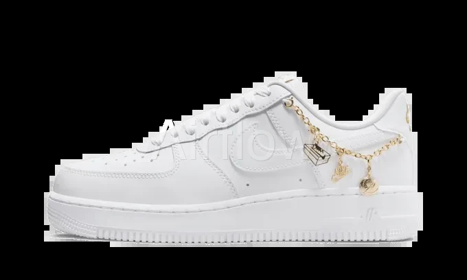 AF1 Charms White — vista 2