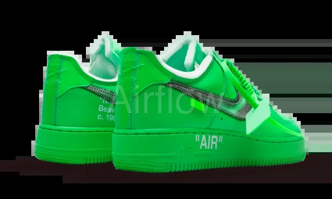 AF1 Low 0ff-White Light Green Spark 4