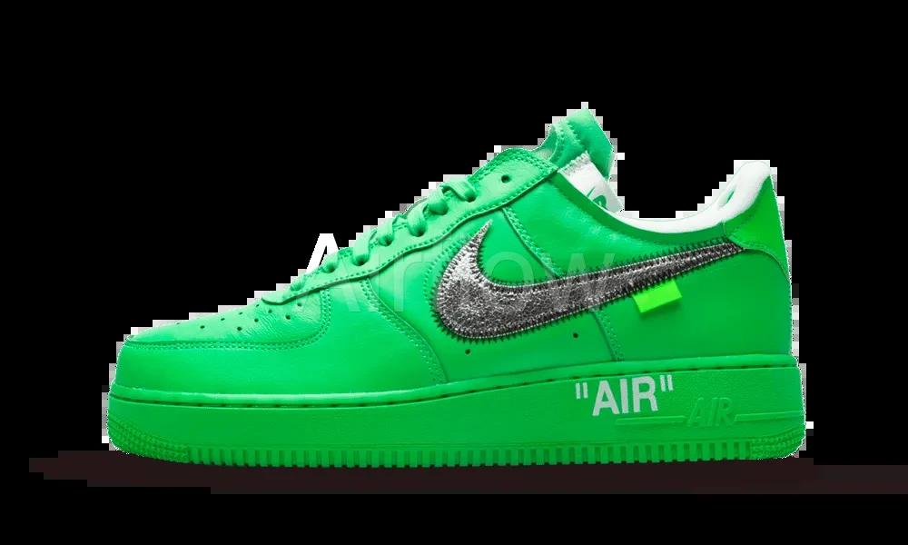 AF1 Low 0ff-White Light Green Spark