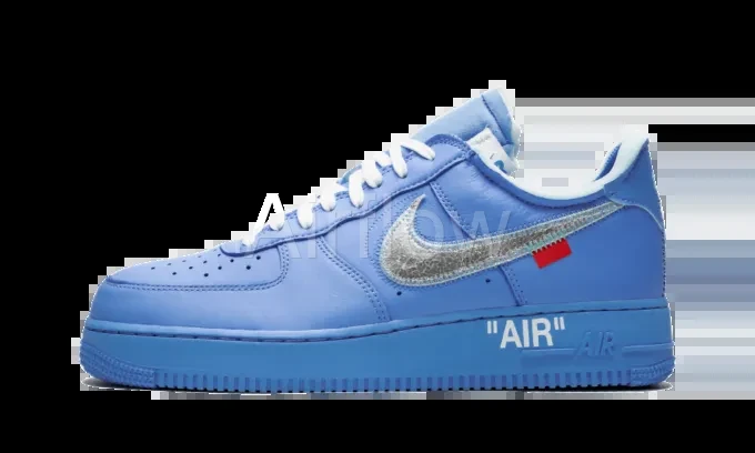 AF1 Low 0ff-White MCA University Blue — vista 2