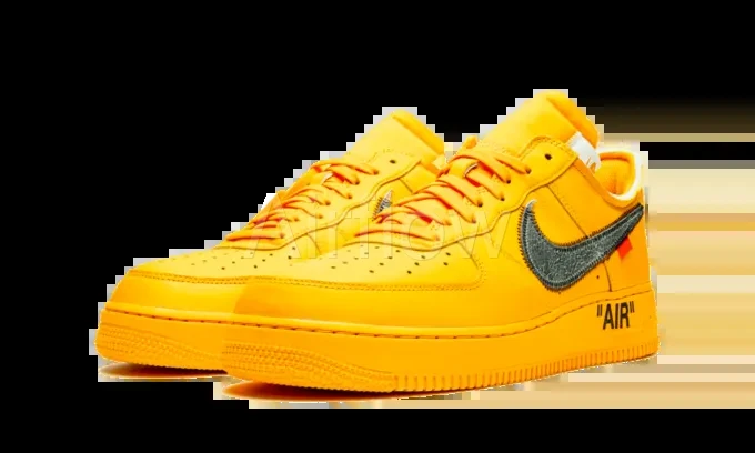 AF1 Low 0ff-White University Gold Metallic 3
