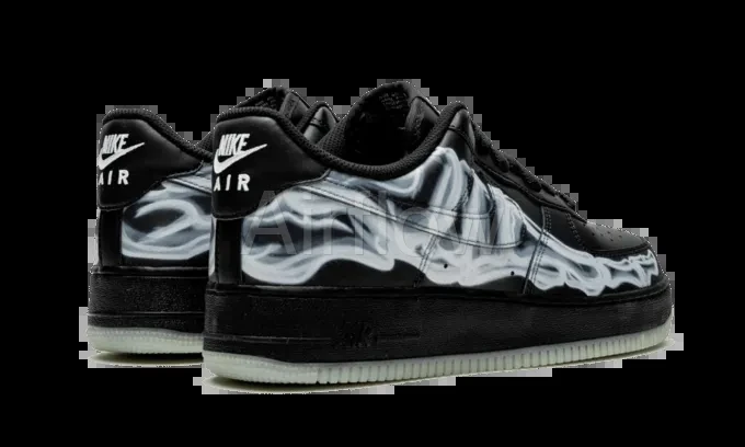 AF1 Low Black Skeleton 4