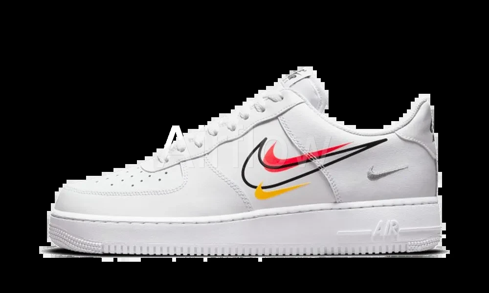AF1 Multi-Swoosh White