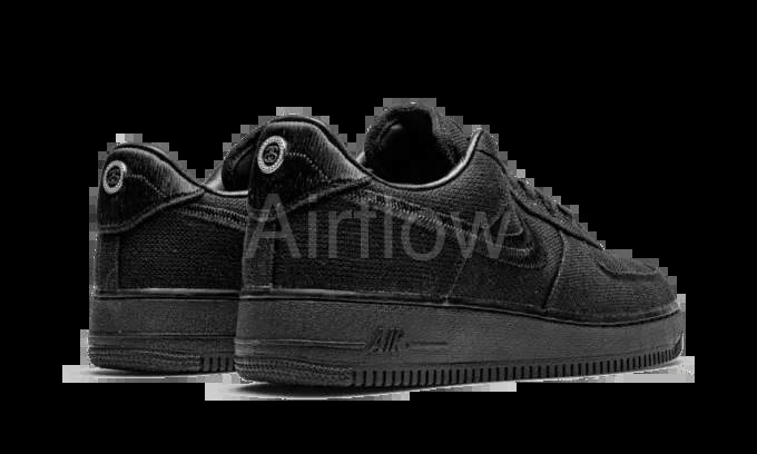 AF1 Stus*sy Black 4