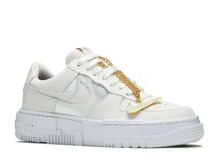 AIR FORCE 1 PIXEL 'GREY GOLD CHAIN' — vista 2