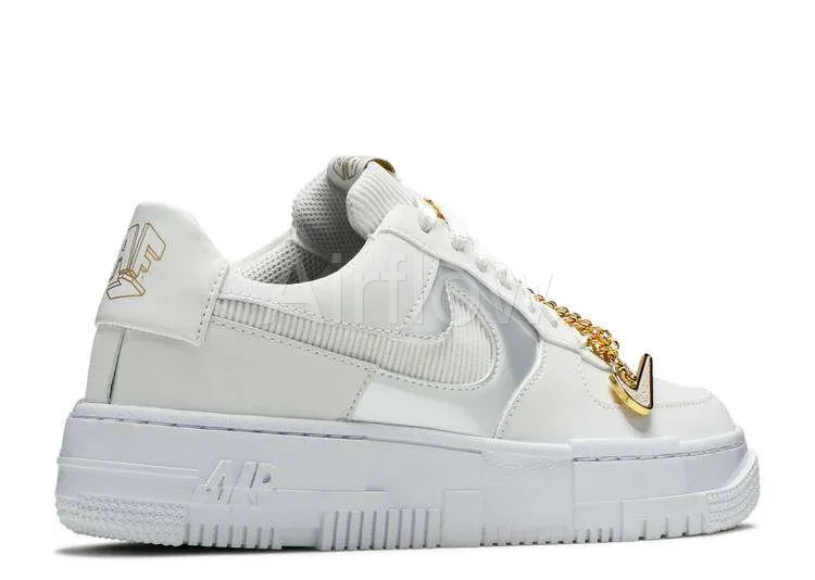AIR FORCE 1 PIXEL 'GREY GOLD CHAIN' 3