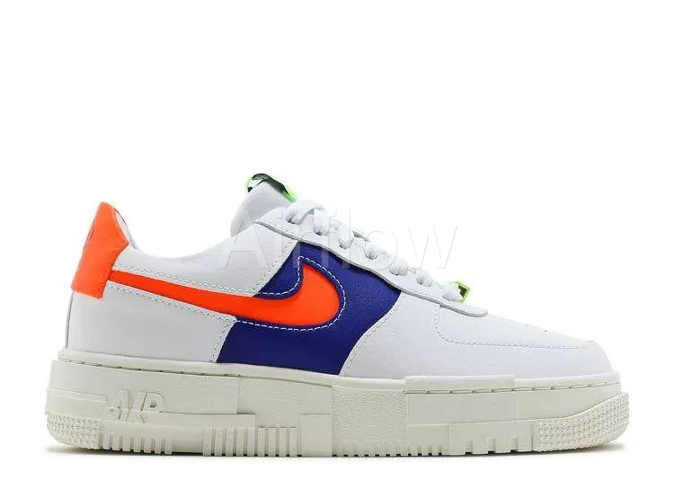 AIR FORCE 1 PIXEL 'WHITE CONCORD CRIMSON'