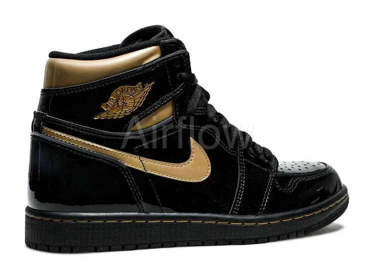 AIR JORDAN 1 HIGH 'BLACK METALLIC GOLD' 3