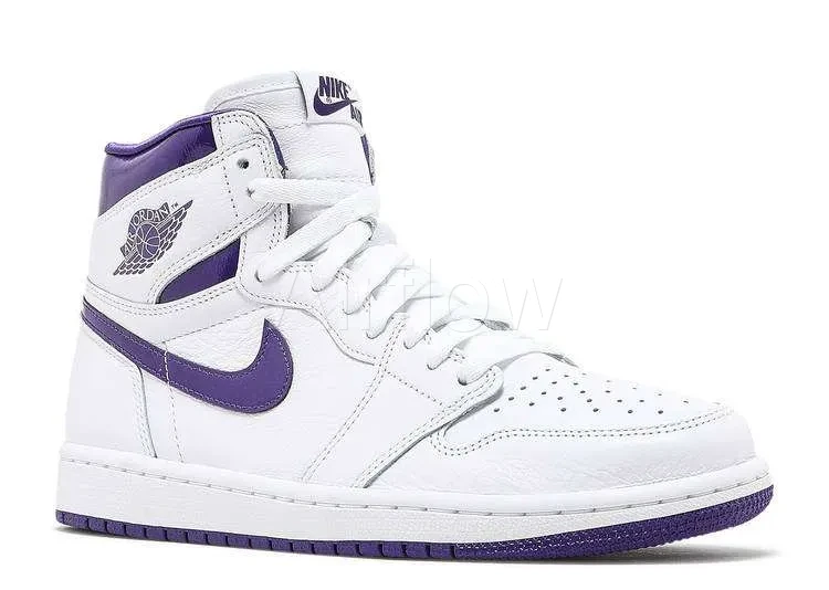 AIR JORDAN 1 HIGH 'COURT PURPLE' — vista 2