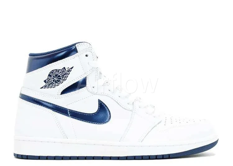 AIR JORDAN 1 HIGH 'METALLIC NAVY'