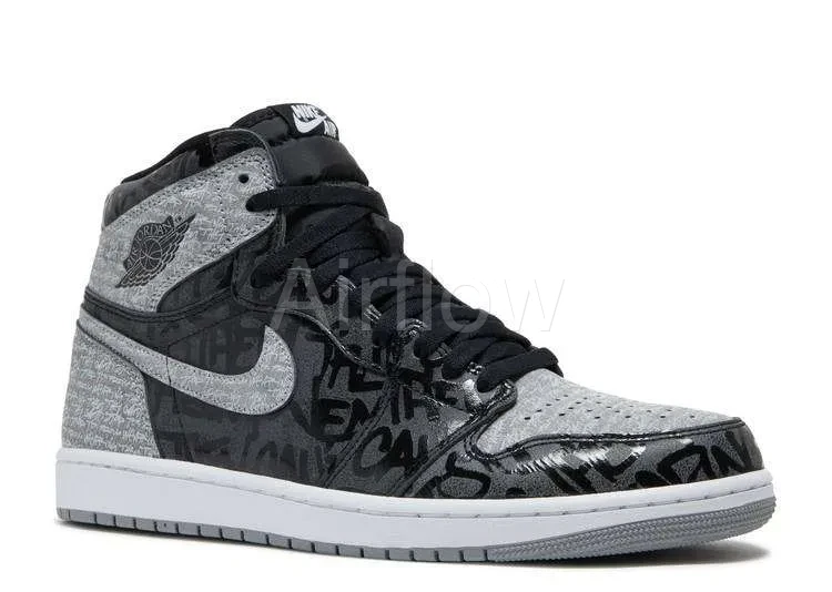 AIR JORDAN 1 HIGH 'REBELLIONARE' — vista 2