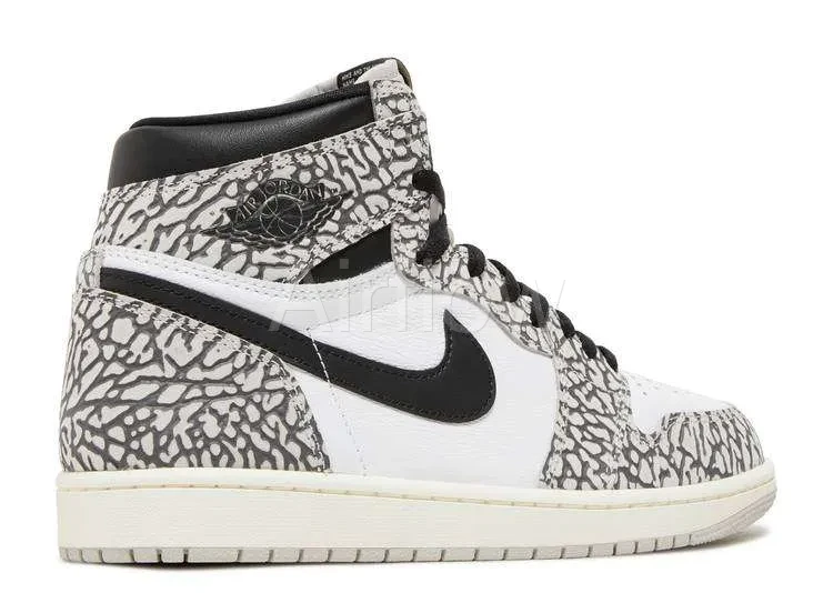 AIR JORDAN 1 HIGH 'WHITE CEMENT' 3