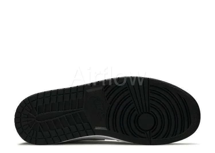 AIR JORDAN 1 LOW 'BLACK MEDIUM GREY' — vista 2