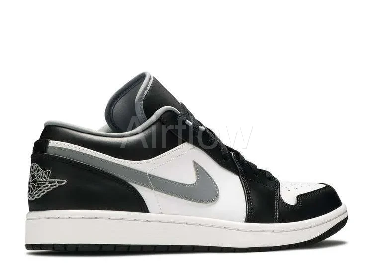 AIR JORDAN 1 LOW 'BLACK MEDIUM GREY' 3
