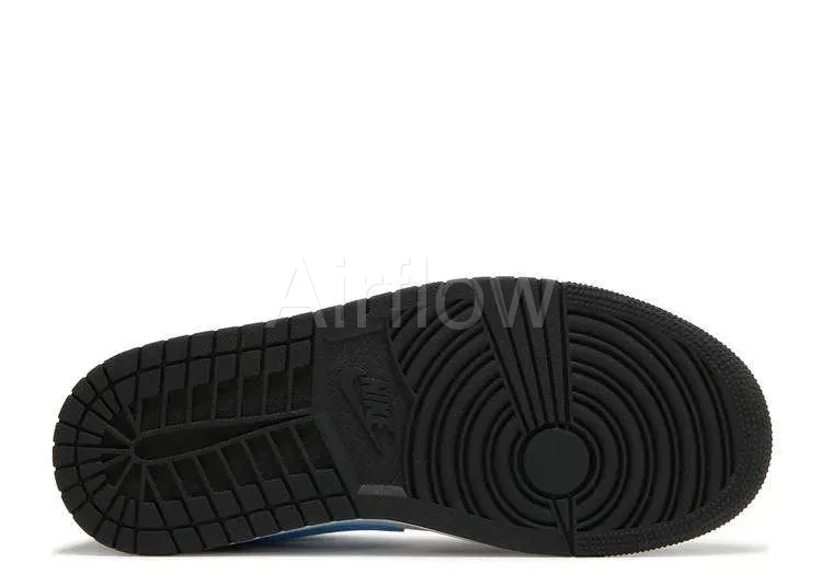 AIR JORDAN 1 LOW 'BLACK UNIVERSITY BLUE' 4