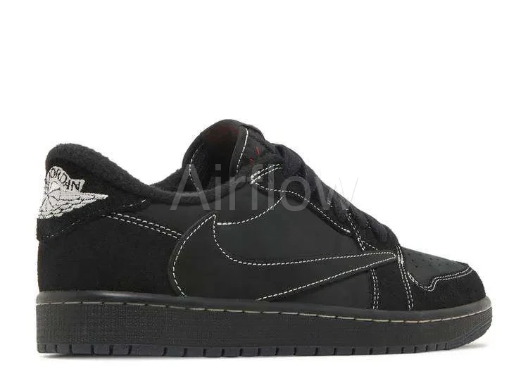 AIR JORDAN 1 LOW TRAVIS SCOTT 'BLACK PHANTOM' 3