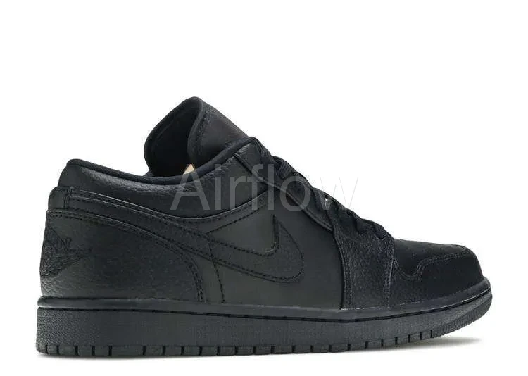 AIR JORDAN 1 LOW 'TRIPLE BLACK' 3