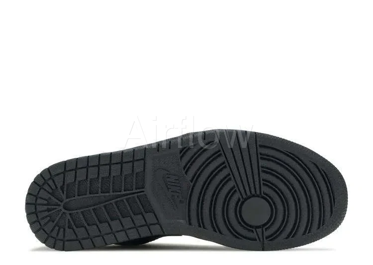 AIR JORDAN 1 LOW 'TRIPLE BLACK' 4