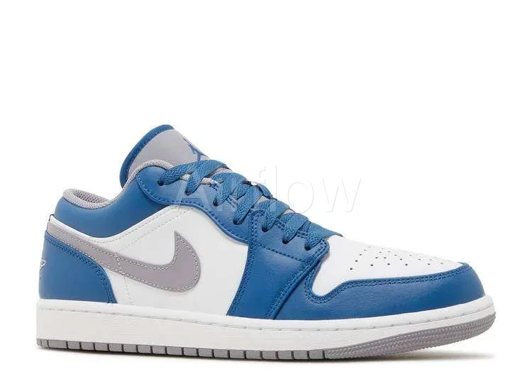 AIR JORDAN 1 LOW 'TRUE BLUE' — vista 2