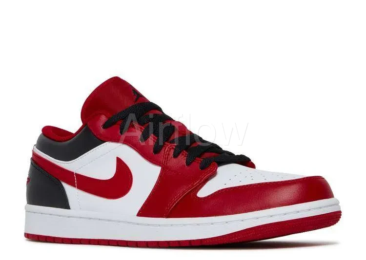 AIR JORDAN 1 LOW 'WHITE GYM RED' — vista 2