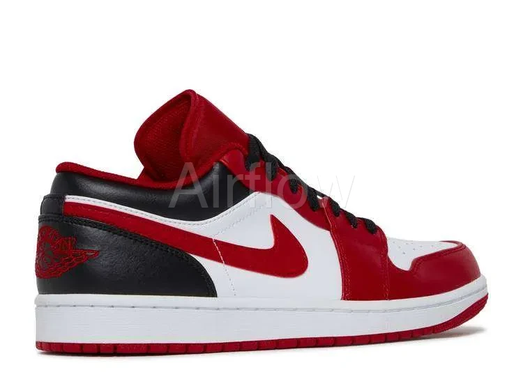 AIR JORDAN 1 LOW 'WHITE GYM RED' 3