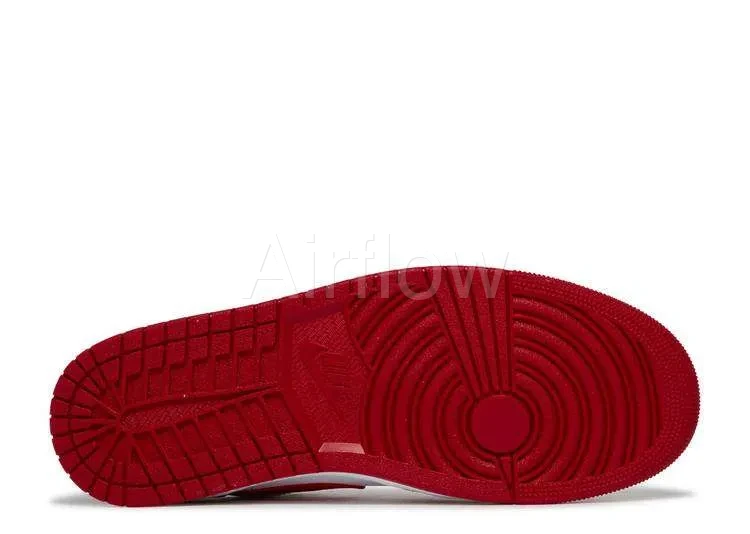 AIR JORDAN 1 LOW 'WHITE GYM RED' 4