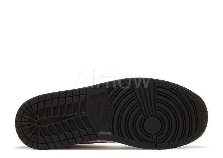 AIR JORDAN 1 MID 'BLACK FIRE RED' 4