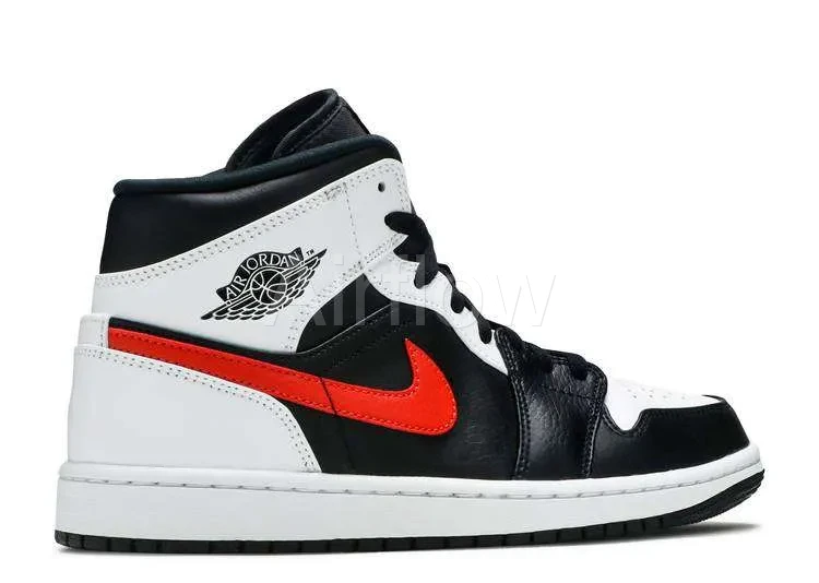 AIR JORDAN 1 MID 'CHILE RED' 4