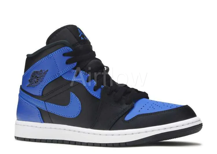 AIR JORDAN 1 MID 'HYPER ROYAL' — vista 2