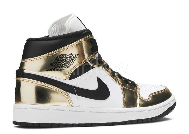 AIR JORDAN 1 MID 'METALLIC GOLD' 3