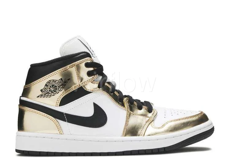 AIR JORDAN 1 MID 'METALLIC GOLD'