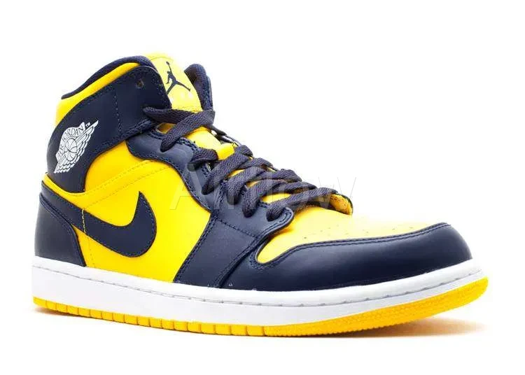 AIR JORDAN 1 MID 'MICHIGAN' — vista 2
