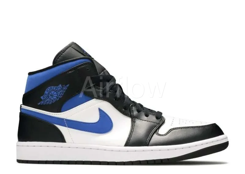 AIR JORDAN 1 MID 'RACER BLUE' — vista 2