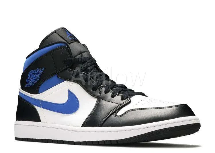 AIR JORDAN 1 MID 'RACER BLUE' 3