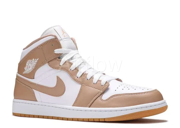 AIR JORDAN 1 MID 'TAN GUM' — vista 2