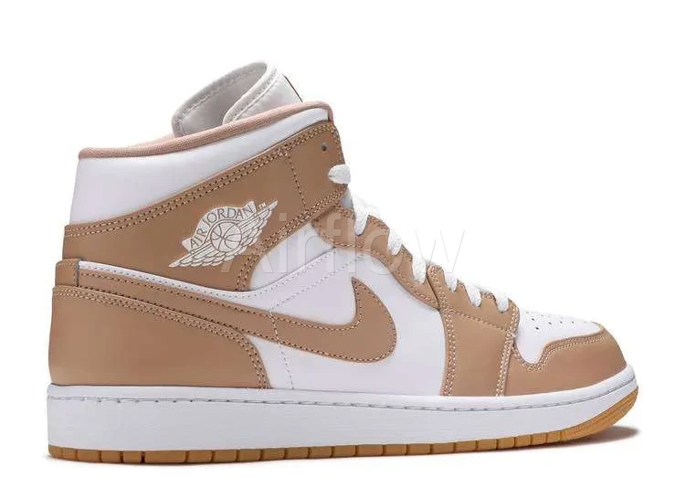 AIR JORDAN 1 MID 'TAN GUM' 3