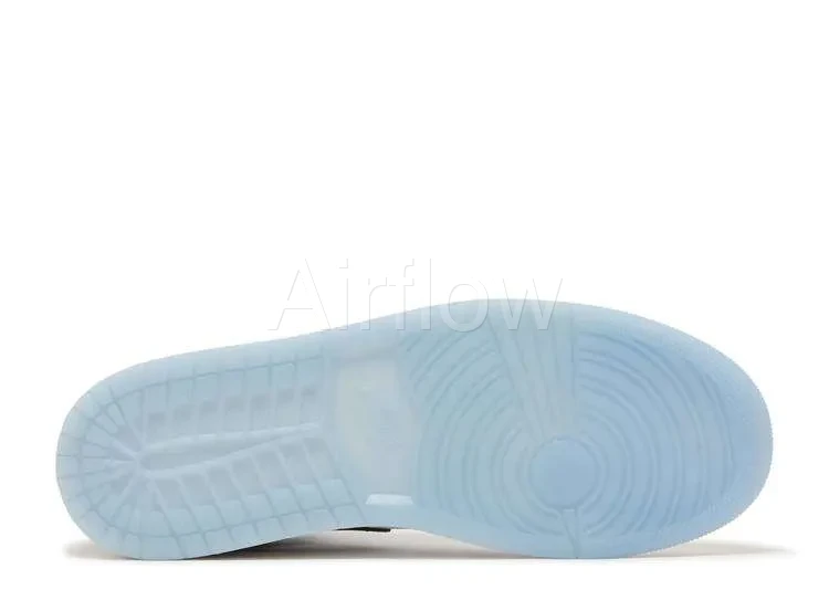 AIR JORDAN 1 MID 'WHITE ICE BLUE' 4