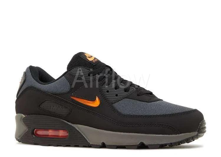 AIR MAX 90 'JEWEL BLACK SAFETY ORANGE' — vista 2