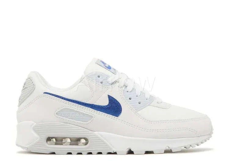AIR MAX 90 'WHITE METALLIC BLUE'