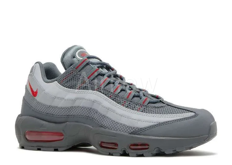 AIR MAX 95 'SMOKE GREY UNIVERSITY RED' — vista 2